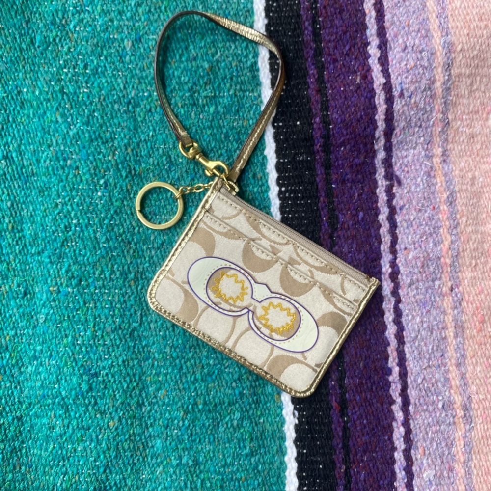 COACH Mini Skinny ID case